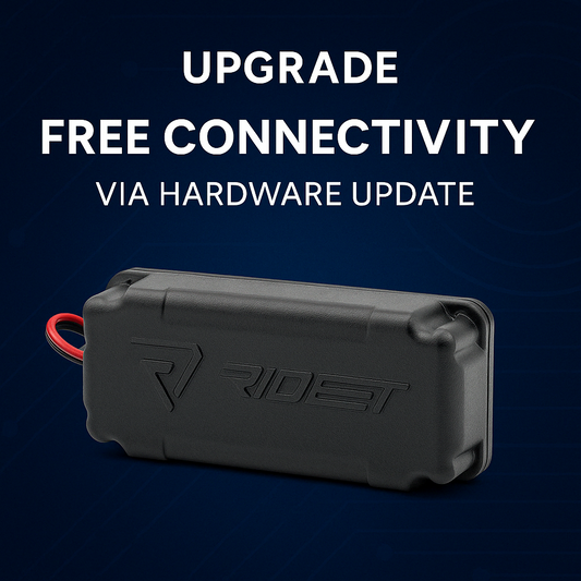 Rideet One Upgrade – Free Connectivity